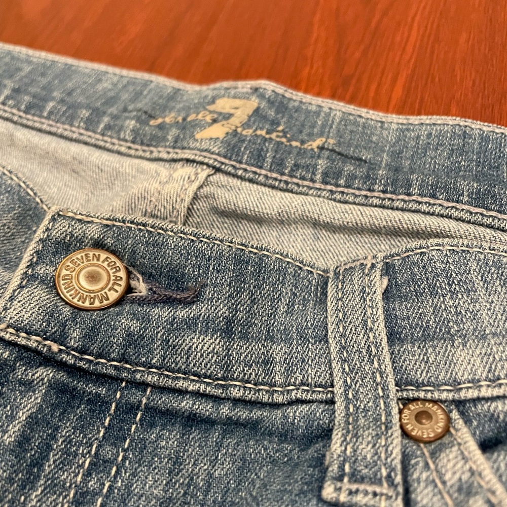 Denim shorts 7 for all man kind
